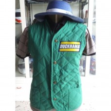 GILET SPARCO STYLE VERDE PERSONALIZZATO DUCKHAMNS